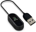 FANTIA USB Charging Cable Charger Fitness Sport Tracker for Xiaomi Mi Band 4 Black